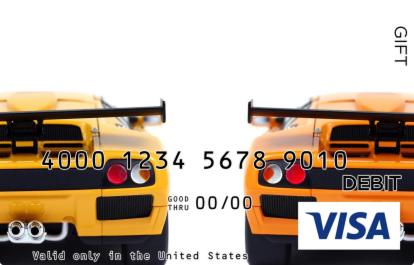 Italian Cars Visa Gift Card | GiftCardMall.com