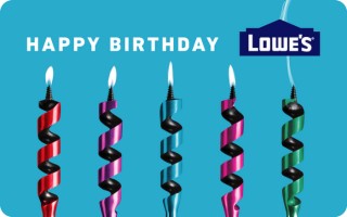 Save 10% off a $200 Lowe's eGift Card