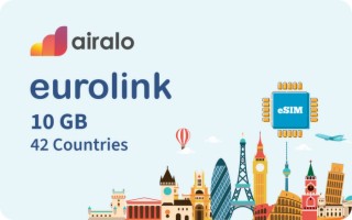 Airalo Europe 10GB eSIM Card - Giftz