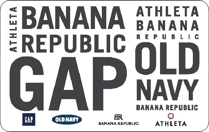 Gap Old Navy And Banana Republic Gift Card Giftcards Ca