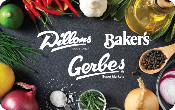 Kroger Dillion Baker Gerbes Ingredient Gift Card Kroger