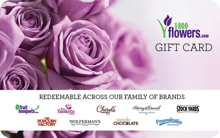 1800 Flowers eGift Cards