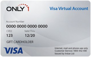 Visa virtual deals account