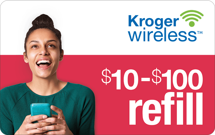 Kroger Wireless Prepaid Phone Card Kroger Gift Cards