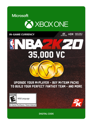 Xbox NBA 2K20 35000VC eGift