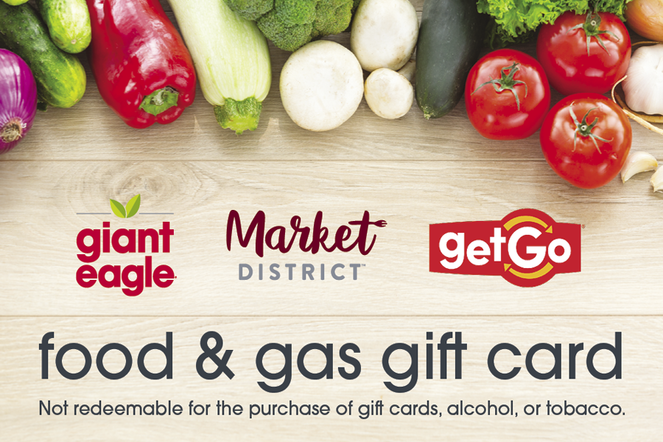 Spend $100 and get additional $10 as a Giant Eagle® Bonus eGift card