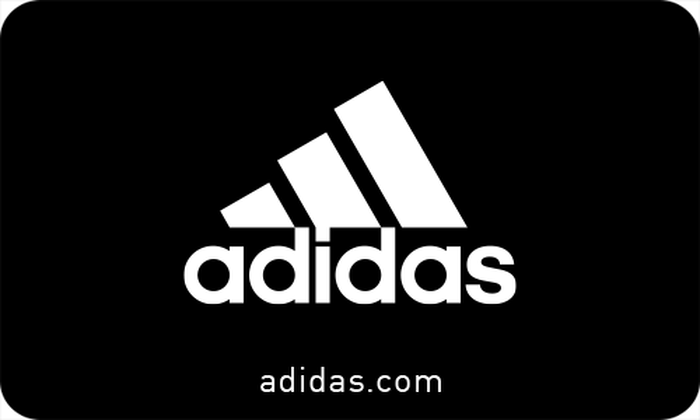 Black adidas logo online