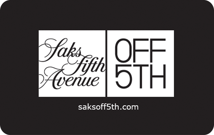 Saks Fifth Avenue Off 5th Gift Card