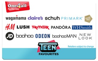 Teen Favourites Gift Card