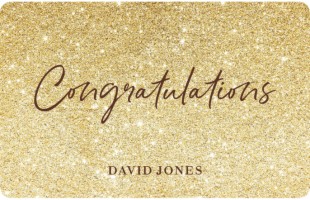 David Jones Congrats eGift Card