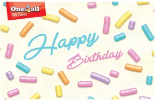 One4all Happy Birthday Gift Card
