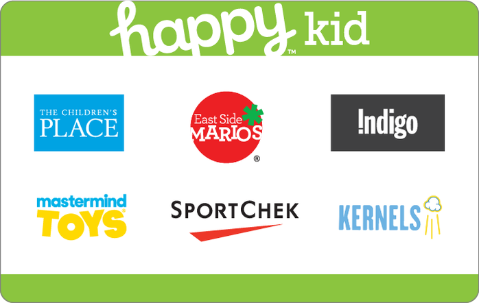 Happy Kid Gift Card Giftcards Ca