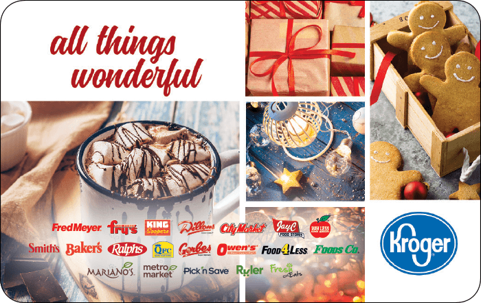 Kroger All Things Wonderful Gift Card Kroger