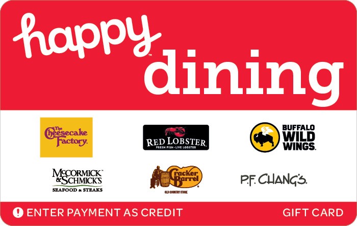 Happy Dining Gift Card Gift Card Gallery