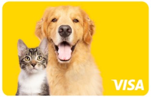 Activ Visa eGift Card Pets & Vets 