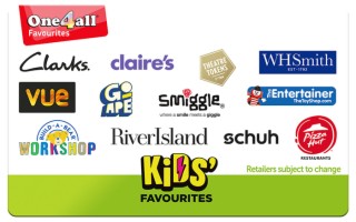 Kids' Favourites Gift Card