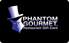 phantom gourmet gift card restaurants south of boston