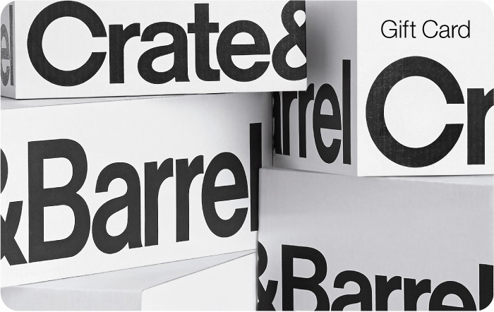 Crate And Barrel Egift Card