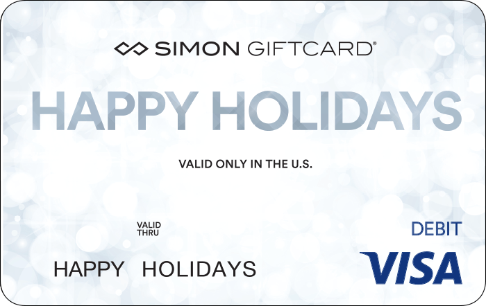 Visa Simon Giftcard Premium Outlets Simon