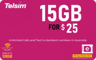 Telsim Prepaid eSIM Plan $25 