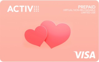 Activ Visa eGift Card Heart 