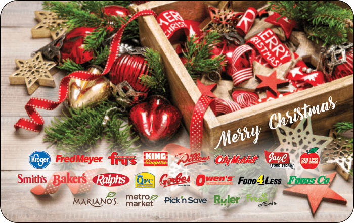 Kroger Merry Christmas Gift Card | Kroger