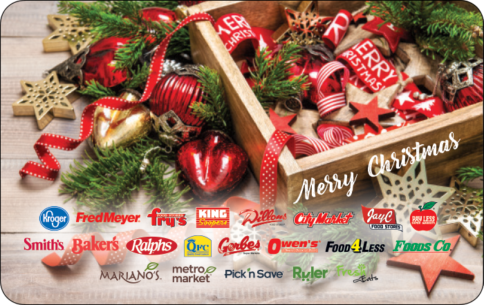 Kroger Holiday Gift Card Kroger Family Of Stores