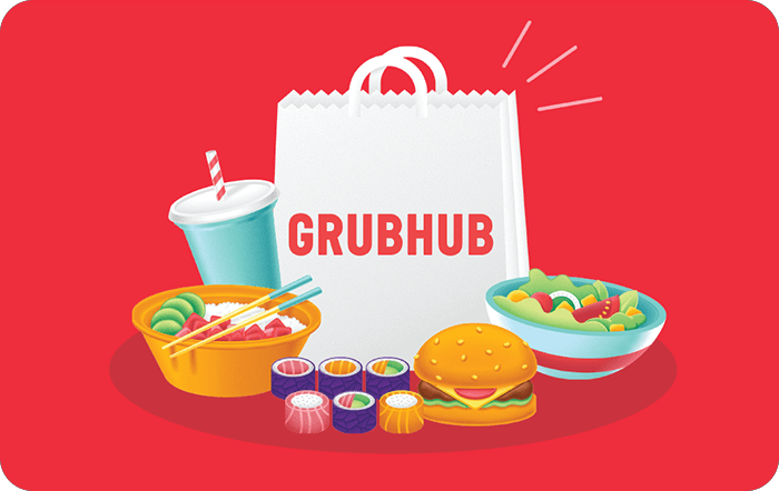 GRUBHUB Gift Card BHN Gift Cards