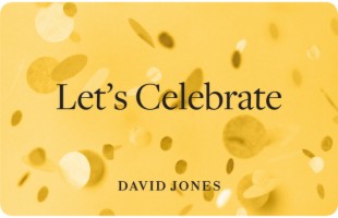 David Jones Celebrate eGift Card