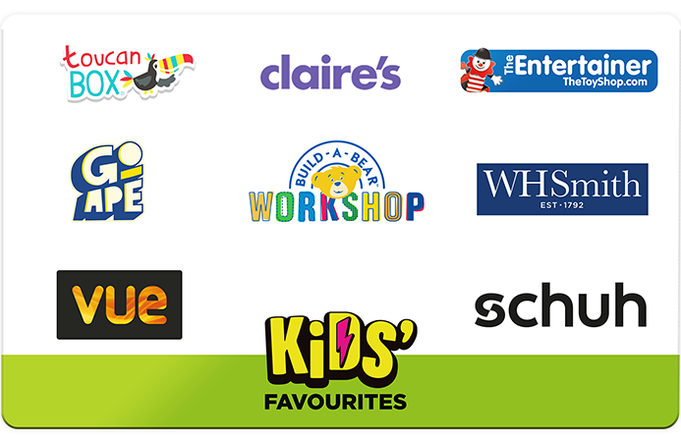 One4all Kids Favourites Gift Card Giftcardstore Co Uk