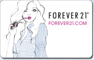  Forever 21 Gift Card $25 : Gift Cards