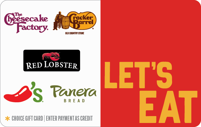 Charlotte Bronte enestående Grand Let's Eat Gift Card | $20 to $500 | Kroger Gift Cards