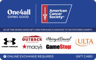 Giving Good American Cancer Society Swap eGift Card