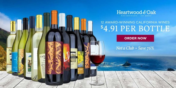 NATIONAL - NETWORK - 12 Bottles of the Golden State's Sunniest Wine - Included with your voucher