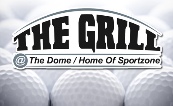 1/2 off Golf Simulator & Pizza Package at The Grill @ The Dome!