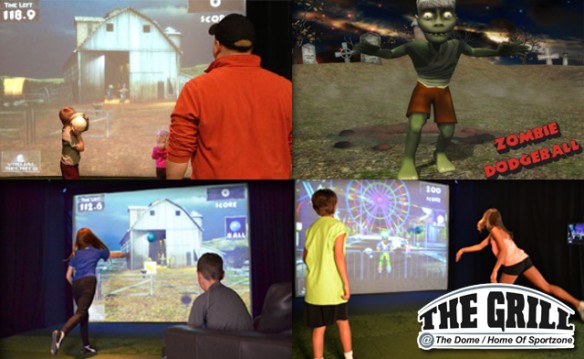 1/2 off Golf Simulator & Pizza Package at The Grill @ The Dome!
