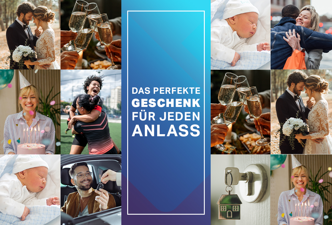 Geschenkkartenwelt - Gutscheingold Universalgutscheine