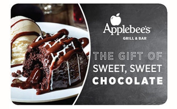 MULTI-MARKET - (5 ) Applebee's Dessert Cards - Each Good for (1) Triple Chocolate Meltdown