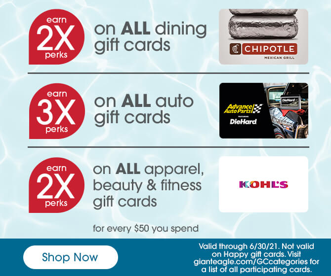 Gift Card Gallery By Giant Eagle