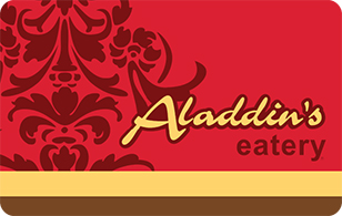 Click to view Aladdin's Eatery eGift Cards Aladdin's Eatery eGift Cards