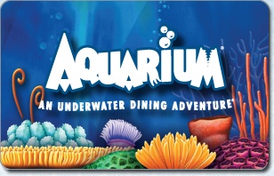 Click to view Aquarium Restaurant eGift Cards Aquarium Restaurant eGift Cards
