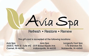 Click to view Avia Spa eGift Avia Spa eGift