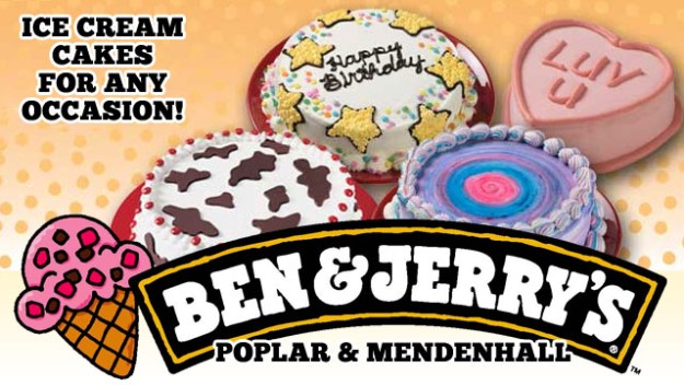 $20 Toward an Ice Cream Cake at Ben & Jerry's Scoop Shop For Only $10