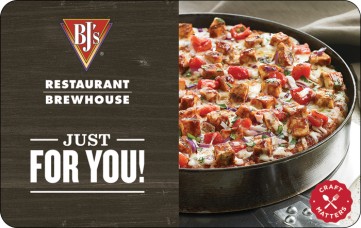 BJ's Restaurants Gift Card