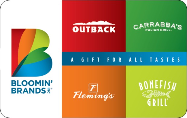 Bloomin Brands Gift Card $5 to $500 Kroger Gift Cards