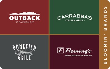 Bloomin' Brands eGift