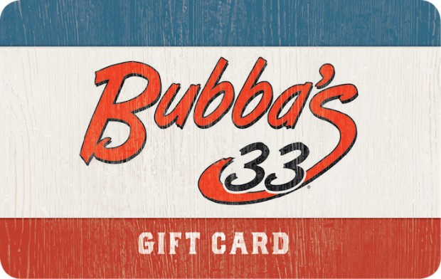 Bubba s 33 EGift Gift Card Gallery