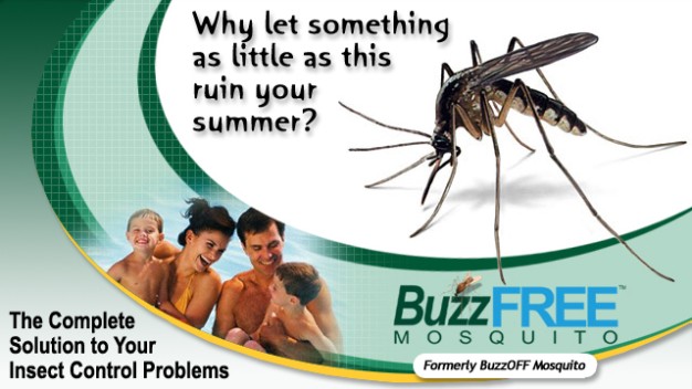 Discounted BuzzFREE Mosquito Treatment For Your Lawn