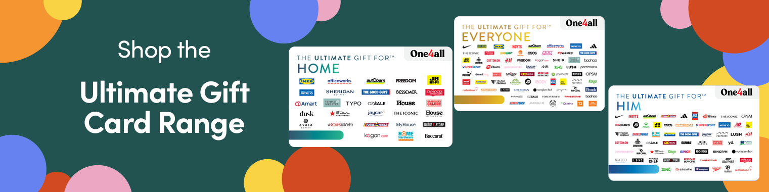 Shop the Ultimate Gift Card range