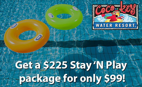CoCo Key Water Resort: Get a $225 Stay 'N Play package for only $99!